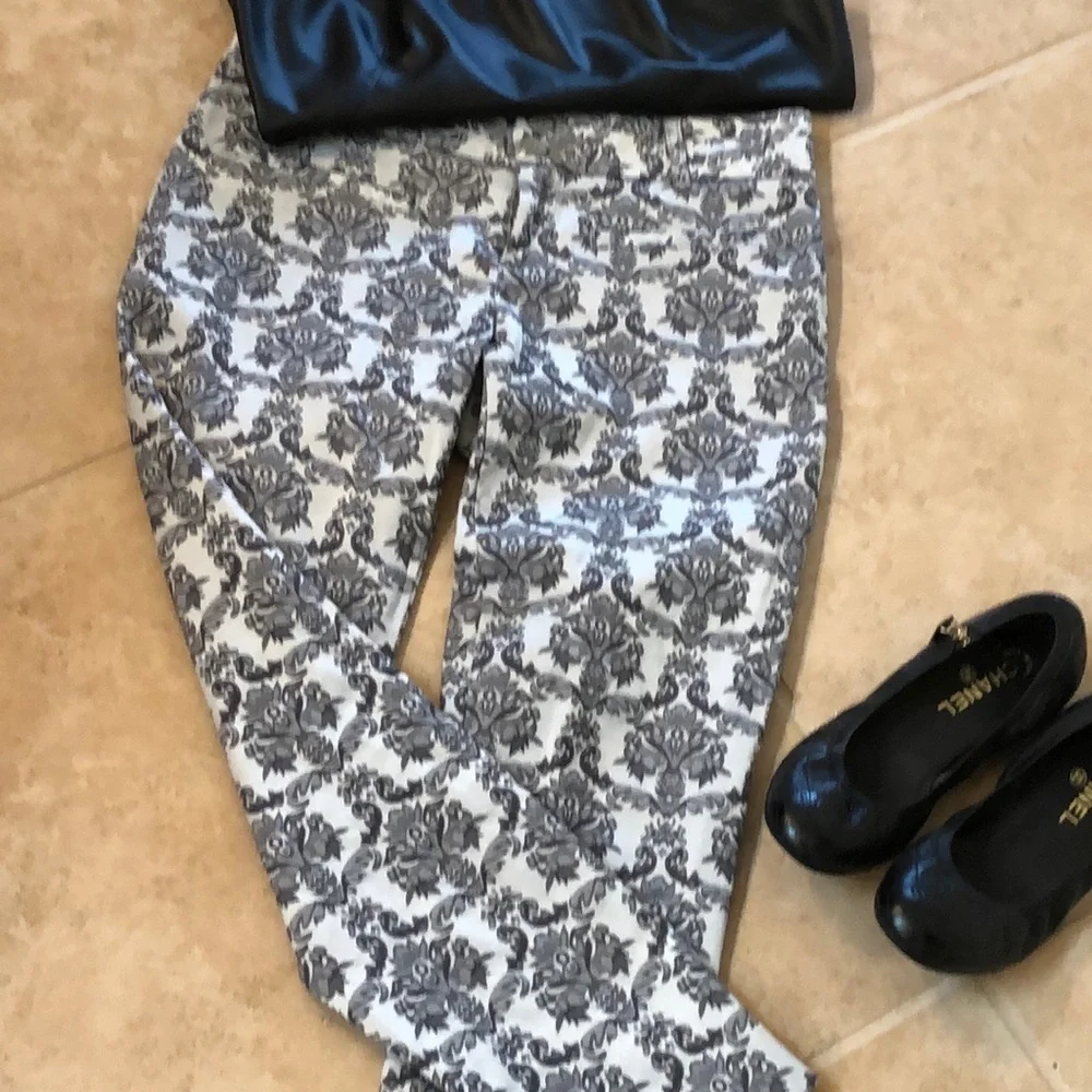 Anthropology floral print pants